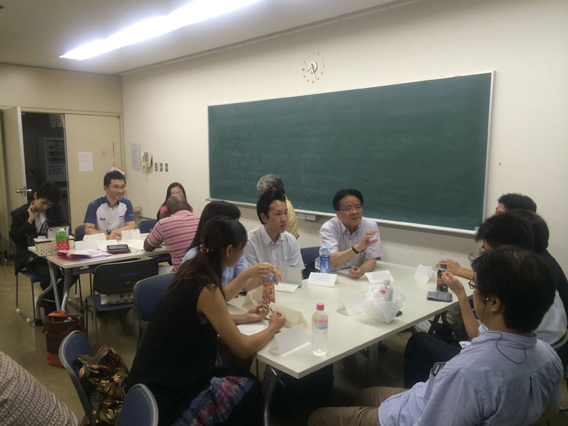 2014年8月1日英会話・中国語サークル勉強会