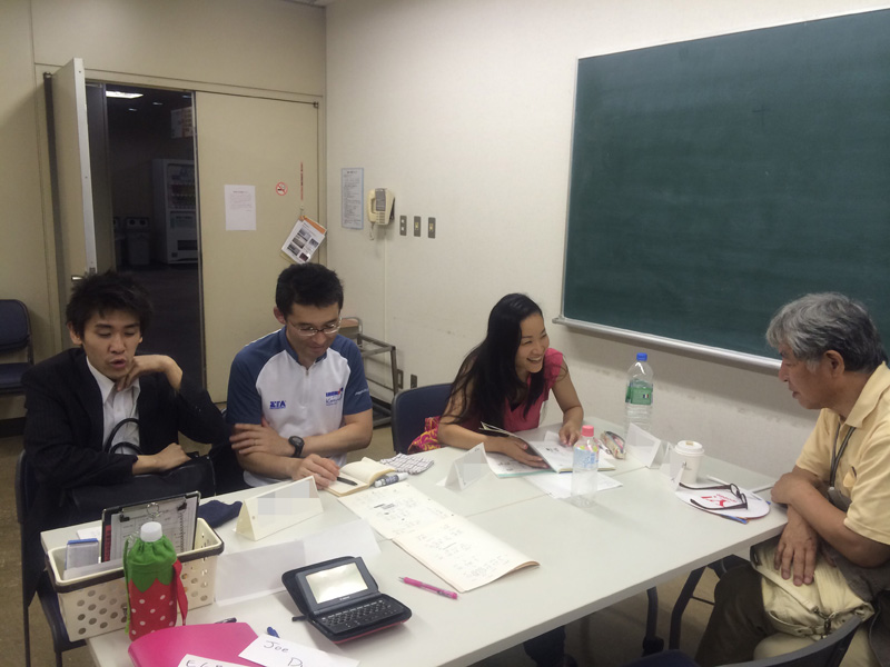 2014年8月1日英会話・中国語サークル勉強会